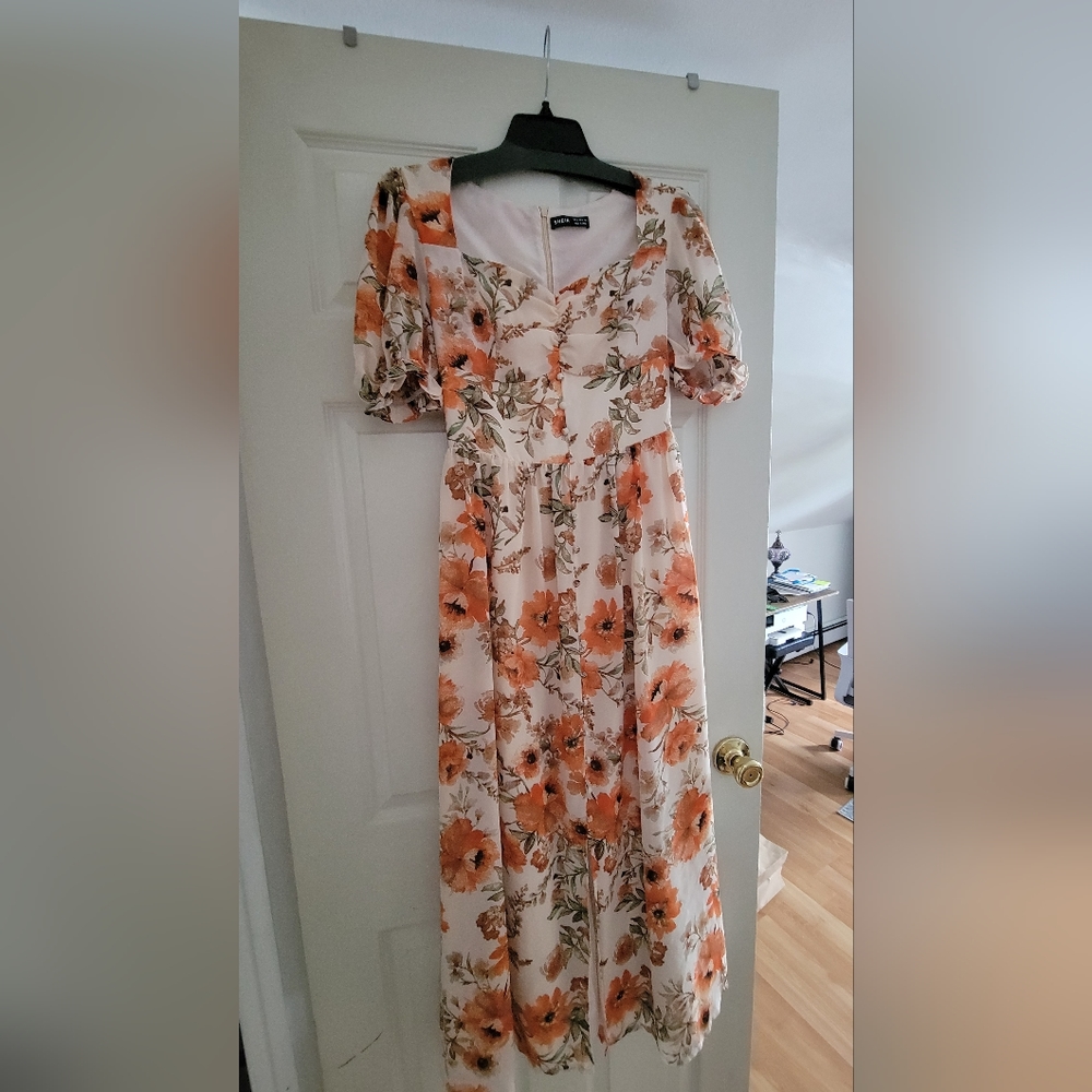 Floral summer dress